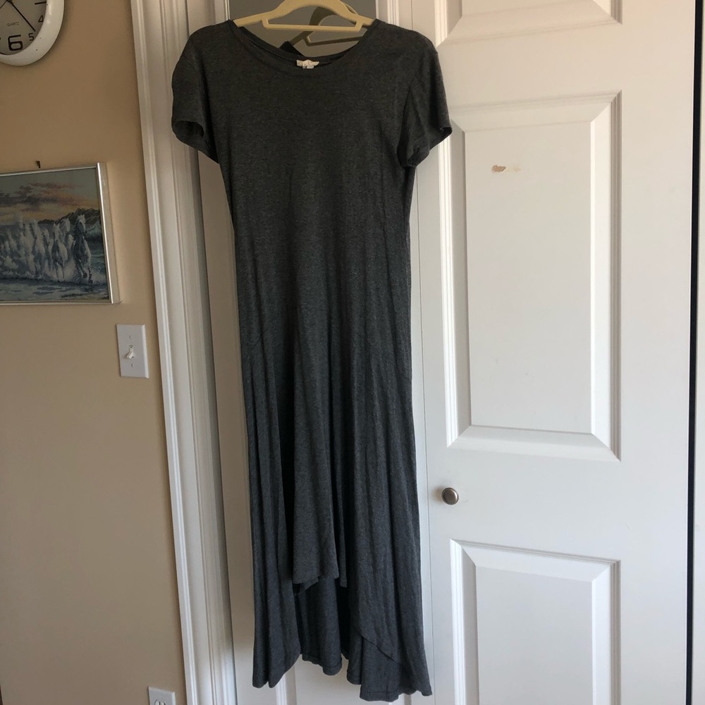 One Clothing midi dress with assymetrical hem